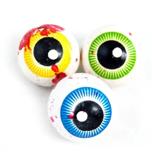 Chewing-gum oeil Halloween - Terror Eyes Gum - Lot de 12 yeux