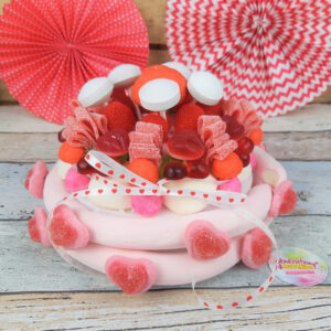 Gâteau de bonbons - Amour
