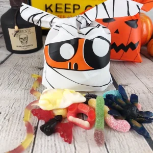 Sac pochon bonbon Halloween