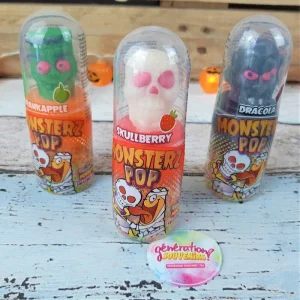 Sucette monstre à tremper dans des billes - Monsterz Pop